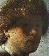 Rembrandt Peale Self portrait detail oil painting artist